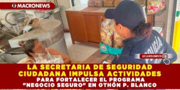 LA SECRETARIA DE SEGURIDAD CIUDADANA IMPULSA ACTIVIDADES PARA FORTALECER EL PROGRAMA «NEGOCIO SEGURO» EN OTHÓN P. BLANCO