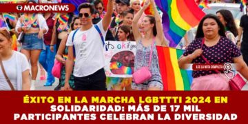 LA PRESIDENTA MUNICIPAL DE SOLIDARIDAD, LILI CAMPOS REAFIRMÓ SU COMPROMISO CON LA INCLUSIÓN Y EL RESPETO HACIA TODAS LAS PERSONAS DURANTE MARCHA LGBTTTI 2024