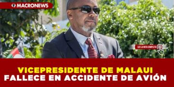VICEPRESIDENTE DE MALAUI FALLECE EN ACCIDENTE DE AVIÓN