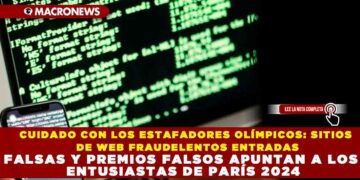 CUIDADO CON LOS ESTAFADORES OLÍMPICOS: SITIOS DE WEB FRAUDELENTOS ENTRADAS FALSAS Y PREMIOS FALSOS APUNTAN A LOS ENTUSIASTAS DE PARÍS 2024