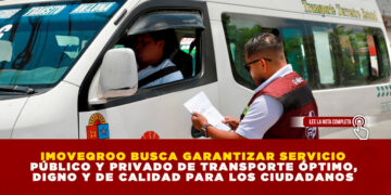 IMOVEQROO BUSCA GARANTIZAR SERVICIO PÚBLICO Y PRIVADO DE TRANSPORTE ÓPTIMO, DIGNO Y DE CALIDAD PARA LOS CIUDADANOS