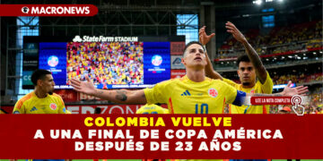 COLOMBIA VUELVE A UNA FINAL DE COPA AMÉRICA DESPUÉS DE 23 AÑOS
