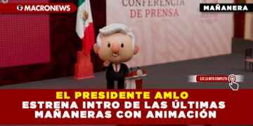 EL PRESIDENTE AMLO ESTRENA INTRO DE LAS ÚLTIMAS MAÑANERAS CON ANIMACIÓN