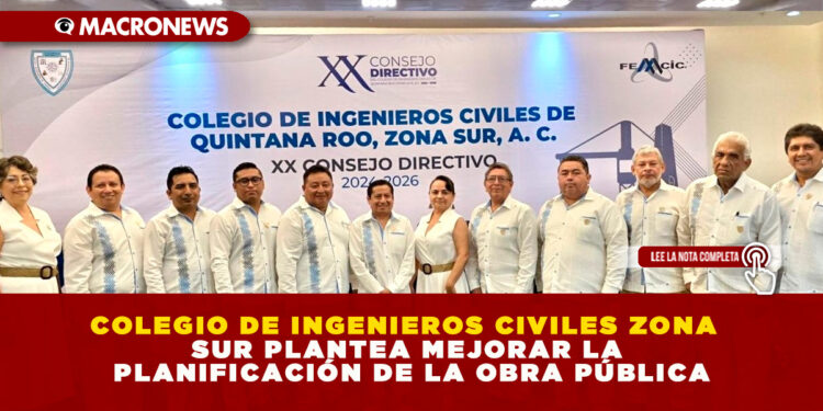 COLEGIO DE INGENIEROS CIVILES ZONA SUR PLANTEA MEJORAR LA PLANIFICACIÓN DE LA OBRA PÚBLICA