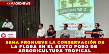 SEMA PROMUEVE LA CONSERVACIÓN DE LA FLORA EN EL SEXTO FORO DE ARBORICULTURA TROPICAL