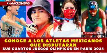 CONOCE A LOS ATLETAS MEXICANOS QUE DISPUTARÁN SUS CUARTOS JUEGOS OLÍMPICOS EN PARÍS 2024