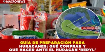 GUÍA DE PREPARACIÓN PARA HURACANES: QUÉ COMPRAR Y QUÉ HACER ANTE EL HURACÁN ‘BERYL’