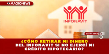 ¿CÓMO RETIRAR MI DINERO DEL INFONAVIT SI NO EJERCÍ MI CRÉDITO HIPOTECARIO?