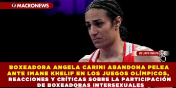 BOXEADORA ANGELA CARINI ABANDONA PELEA ANTE IMANE KHELIF EN LOS JUEGOS OLÍMPICOS, REACCIONES Y CRÍTICAS SOBRE LA PARTICIPACIÓN DE BOXEADORAS INTERSEXUALES