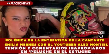 POLÉMICA EN LA ENTREVISTA DE LA CANTANTE EMILIA MERNES CON EL YOUTUBER ALEX MONTIEL TENSIÓN Y COMENTARIOS INAPROPIADOS EN ‘PELUCHE EN EL ESTUCHE’