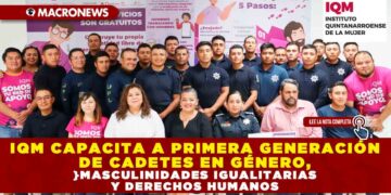 IQM CAPACITA A PRIMERA GENERACIÓN DE CADETES EN GÉNERO, MASCULINIDADES IGUALITARIAS Y DERECHOS HUMANOS