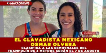 LAS CLAVADISTAS MEXICANAS GABRIELA AGÚNDEZ Y ALEJANDRA OROZCO TERMINARON FUERA DE LA FINAL EN CLAVADOS 10 METROS EN PLATAFORMA