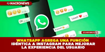 WHATSAPP AGREGA UNA FUNCIÓN IDÉNTICA A INSTAGRAM PARA MEJORAR LA EXPERIENCIA DEL USUARIO