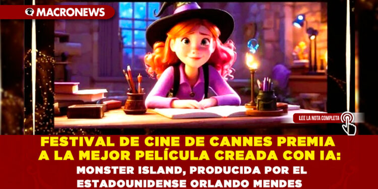 FESTIVAL DE CINE DE CANNES PREMIA A LA MEJOR PELÍCULA CREADA CON IA: MONSTER ISLAND, PRODUCIDA POR EL ESTADOUNIDENSE ORLANDO MENDES