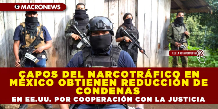 CAPOS DEL NARCOTRÁFICO EN MÉXICO OBTIENEN REDUCCIÓN DE CONDENAS EN EE.UU. POR COOPERACIÓN CON LA JUSTICIA