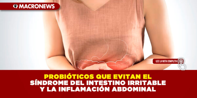 PROBIÓTICOS QUE EVITAN EL SÍNDROME DEL INTESTINO IRRITABLE Y LA INFLAMACIÓN ABDOMINAL
