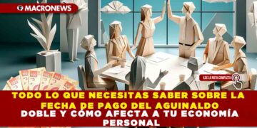 TODO LO QUE NECESITAS SABER SOBRE LA FECHA DE PAGO DEL AGUINALDO DOBLE Y CÓMO AFECTA A TU ECONOMÍA PERSONAL
