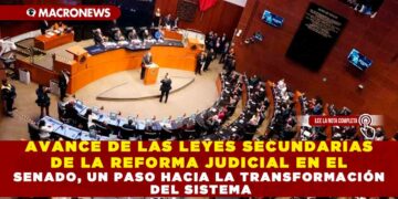 AVANCE DE LAS LEYES SECUNDARIAS DE LA REFORMA JUDICIAL EN EL SENADO, UN PASO HACIA LA TRANSFORMACIÓN DEL SISTEMA