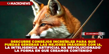 DESCUBRE CONSEJOS INCREÍBLES PARA QUE PUEDAS GENERAR LAS MEJORES IMÁGENES CON IA, LA INTELIGENCIA ARTIFICIAL HA REVOLUCIONADO LA FORMA EN QUE CREAMOS CONTENIDO