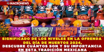 SIGNIFICADO DE LOS NIVELES EN LA OFRENDA DEL DÍA DE MUERTOS 2024, DESCUBRE CUÁNTOS SON Y SU IMPORTANCIA EN ESTA TRADICIÓN MEXICANA