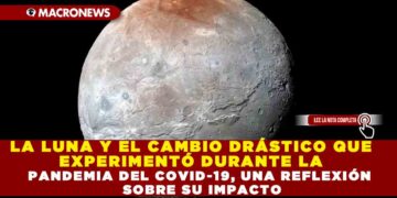 LA LUNA Y EL CAMBIO DRÁSTICO QUE EXPERIMENTÓ DURANTE LA PANDEMIA DEL COVID-19, UNA REFLEXIÓN SOBRE SU IMPACTO