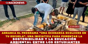 ARRANCA EL PROGRAMA «UNA ECOBANCA ECOLIICKS EN TU ESCUELA», UNA INICIATIVA PARA FOMENTAR LA SOSTENIBILIDAD Y LA EDUCACIÓN AMBIENTAL ENTRE LOS ESTUDIANTES