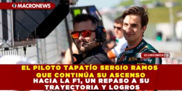 EL PILOTO TAPATÍO SERGIO RAMOS QUE CONTINÚA SU ASCENSO HACIA LA F1, UN REPASO A SU TRAYECTORIA Y LOGROS