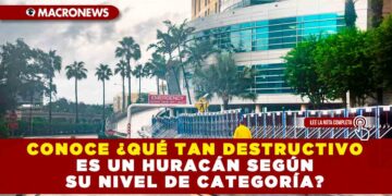 CONOCE ¿QUÉ TAN DESTRUCTIVO ES UN HURACÁN SEGÚN SU NIVEL DE CATEGORÍA?