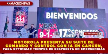 MOTOROLA PRESENTA SU SUITE DE COMANDO Y CONTROL CON IA EN CANCÚN, PARA OPTIMIZAR TIEMPOS DE RESPUESTA EN EMERGENCIAS