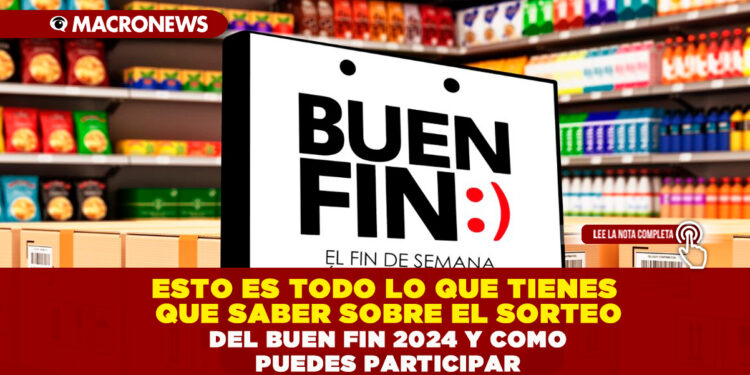 ESTO ES TODO LO QUE TIENES QUE SABER SOBRE EL SORTEO DEL BUEN FIN 2024 Y COMO PUEDES PARTICIPAR