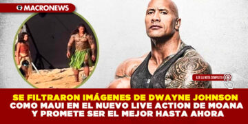 SE FILTRARON IMÁGENES DE DWAYNE JOHNSON COMO MAUI EN EL NUEVO LIVE ACTION DE MOANA Y PROMETE SER EL MEJOR HASTA AHORA
