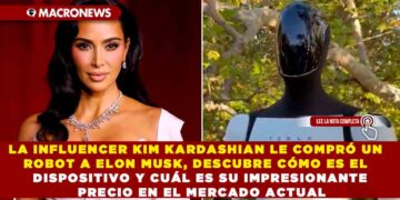 LA INFLUENCER KIM KARDASHIAN LE COMPRÓ UN ROBOT A ELON MUSK, DESCUBRE CÓMO ES EL DISPOSITIVO Y CUÁL ES SU IMPRESIONANTE PRECIO EN EL MERCADO ACTUAL