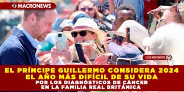 EL PRÍNCIPE GUILLERMO CONSIDERA 2024 EL AÑO MÁS DIFÍCIL DE SU VIDA POR LOS DIAGNÓSTICOS DE CÁNCER EN LA FAMILIA REAL BRITÁNICA