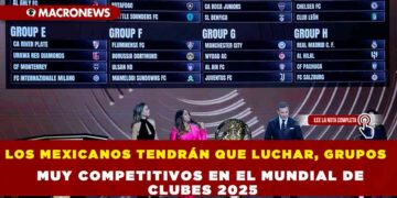 LOS MEXICANOS TENDRÁN QUE LUCHAR, GRUPOS MUY COMPETITIVOS EN EL MUNDIAL DE CLUBES 2025