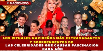 LOS RITUALES NAVIDEÑOS MÁS EXTRAVAGANTES Y SORPRENDENTES DE LAS CELEBRIDADES QUE CAUSAN FASCINACIÓN CADA AÑO