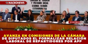 AVANZA EN COMISIONES DE LA CÁMARA DE DIPUTADOS EL FORMALIZAR RELACIÓN LABORAL DE REPARTIDORES POR APP