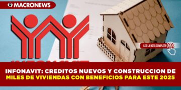 INFONAVIT: CRÉDITOS NUEVOS Y CONSTRUCCIÓN DE MILES DE VIVIENDAS CON BENEFICIOS PARA ESTE 2025