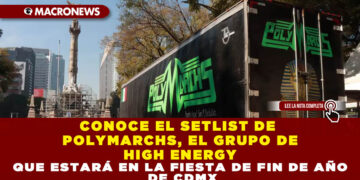 CONOCE EL SETLIST DE POLYMARCHS, EL GRUPO DE HIGH ENERGY QUE ESTARÁ EN LA FIESTA DE FIN DE AÑO DE CDMX