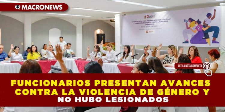 FUNCIONARIOS PRESENTAN AVANCES CONTRA LA VIOLENCIA DE GÉNERO Y LUCHA CONTRA EL SARGAZO ANTE EMPRESARIOS EN Q.ROO