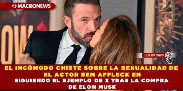EL INCÓMODO CHISTE SOBRE LA SEXUALIDAD DE EL ACTOR BEN AFFLECK EN LOS GOLDEN GLOBE QUE CAUSÓ REVUELO ENTRE LOS ASISTENTES