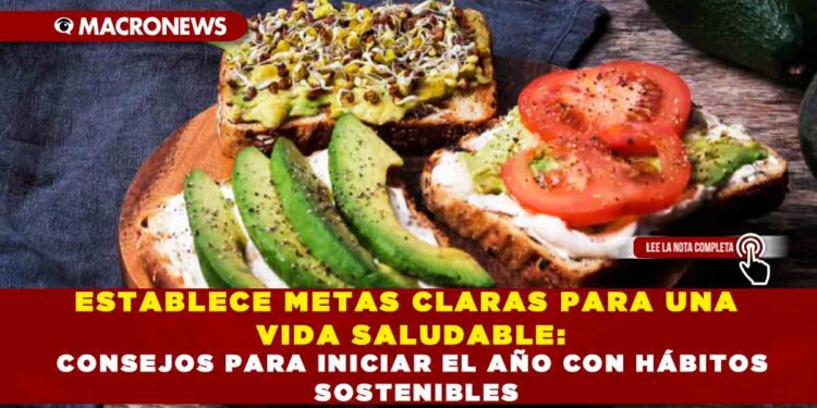 ESTABLECE METAS CLARAS PARA UNA VIDA SALUDABLE: CONSEJOS PARA INICIAR EL AÑO CON HÁBITOS SOSTENIBLES