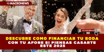 DESCUBRE COMO FINANCIAR TU BODA CON TU AFORE SI PIENSAS CASARTE ESTE 2025