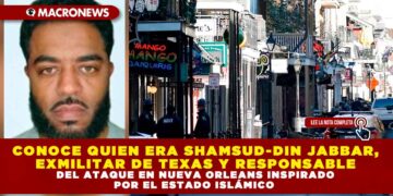 CONOCE QUIEN ERA SHAMSUD-DIN JABBAR, EXMILITAR DE TEXAS Y RESPONSABLE DEL ATAQUE EN NUEVA ORLEANS INSPIRADO POR EL ESTADO ISLÁMICO