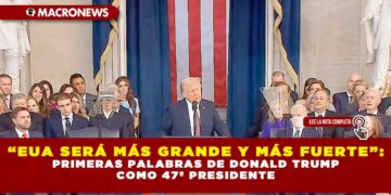 “EUA SERÁ MÁS GRANDE Y MÁS FUERTE”: PRIMERAS PALABRAS DE DONALD TRUMP COMO 47º PRESIDENTE