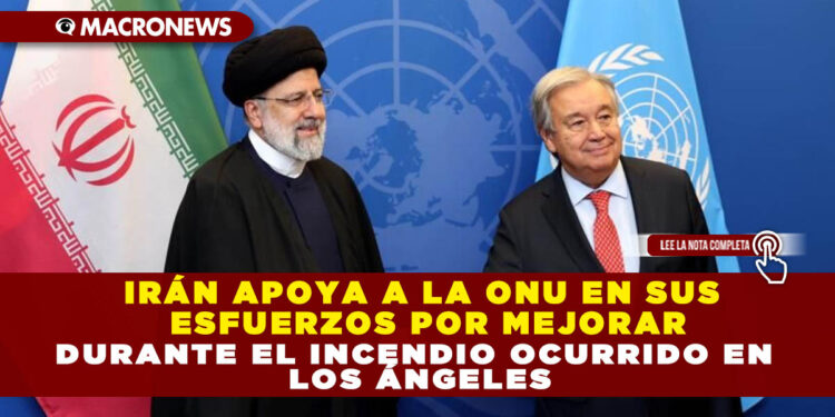 IRÁN APOYA A LA ONU EN SUS ESFUERZOS POR MEJORAR LA SITUACIÓN EN YEMEN RESPECTO A LOS ATAQUES AÉREOS QUE RECIBE DE USA Y REINO UNIDO