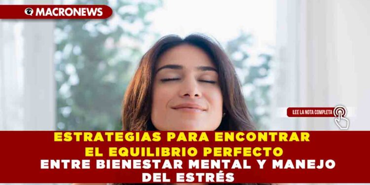 ESTRATEGIAS PARA ENCONTRAR EL EQUILIBRIO PERFECTO ENTRE BIENESTAR MENTAL Y MANEJO DEL ESTRÉS