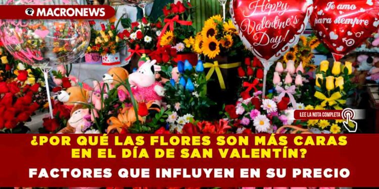 ¿POR QUÉ LAS FLORES SON MÁS CARAS EN EL DÍA DE SAN VALENTÍN? CONOCE LOS FACTORES QUE INFLUYEN EN SU PRECIO