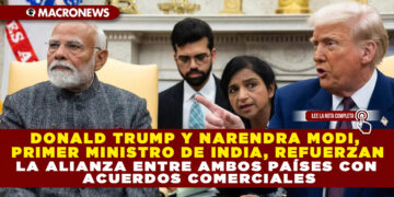 DONALD TRUMP Y NARENDRA MODI, PRIMER MINISTRO DE INDIA, REFUERZAN LA ALIANZA ENTRE AMBOS PAÍSES CON ACUERDOS COMERCIALES