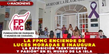 LA FPMC ENCIENDE DE LUCES MORADAS E INAUGURA LA EXPOSICIÓN «SENTIMIENTO Y PASIÓN» EN EL MUSEO DE LA ISLA