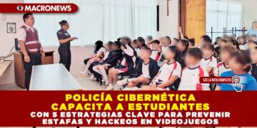 POLICÍA CIBERNÉTICA CAPACITA A ESTUDIANTES CON 5 ESTRATEGIAS CLAVE PARA PREVENIR ESTAFAS Y HACKEOS EN VIDEOJUEGOS
